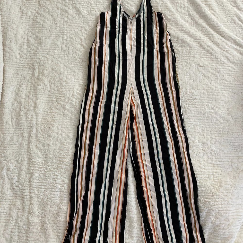 Striped Jumpsuit